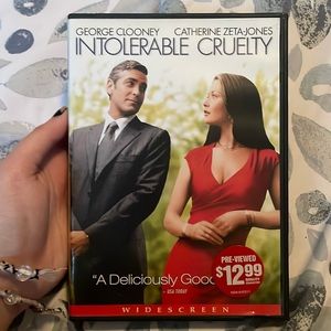 Intolerable Cruelty (Widescreen) DVD Movie Disc Romantic Rom-Com Film